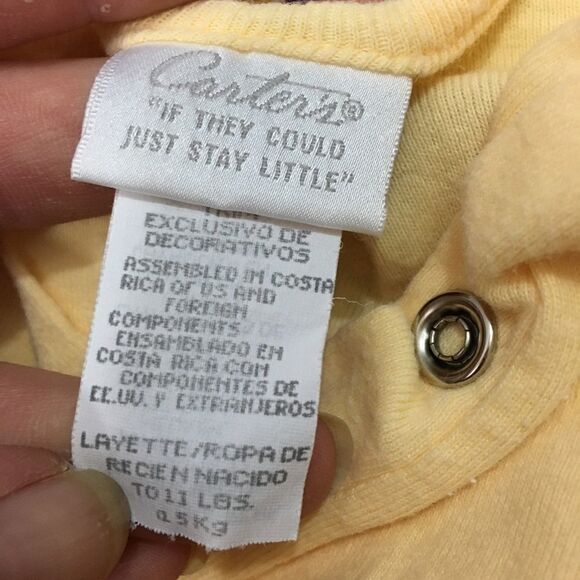 Gap Unisex Overalls NB 0-12 lbs EUC - Picture 4 of 5